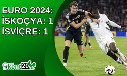 EURO 2024: İskoçya: 1 - İsviçre: 1