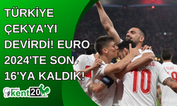 Türkiye Çekya'yı devirdi! EURO 2024'te son 16'ya kaldık!