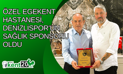 Özel Egekent Hastanesi, Denizlispor’un sağlık sponsoru oldu