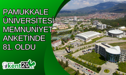 Pamukkale Üniversitesi memnuniyet anketinde 81. oldu