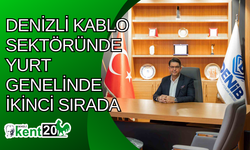 Denizli kablo sektöründe yurt genelinde ikinci sırada