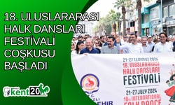 18. Uluslararası Halk Dansları Festivali coşkusu başladı