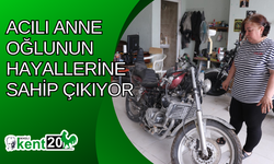 Acılı anne oğlunun hayallerine sahip çıkıyor