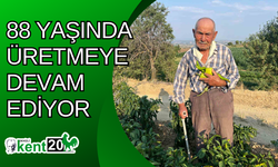 88 yaşında üretmeye devam ediyor