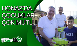 Honaz’da çocuklar çok mutlu