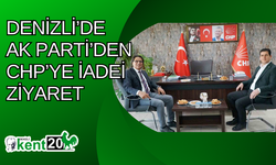 Denizli’de AK Parti’den CHP’ye iadei ziyaret