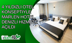 4 yıldızlı otel konseptiyle Marlen Hotel, Denizli hizmete açıldı