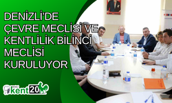 Denizli’de Çevre Meclisi ve Kentlilik Bilinci Meclisi kuruluyor