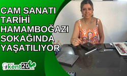 Cam sanatı tarihi Hamamboğazı Sokağında yaşatılıyor