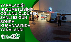 Yaraladığı husumetlisinin oğlunu öldüren zanlı 58 gün sonra Kuşadası’nda yakalandı