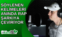 Söylenen kelimeleri anında rap şarkıya çeviriyor