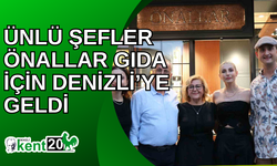 Ünlü şefler Önallar Gıda için Denizli’ye geldi