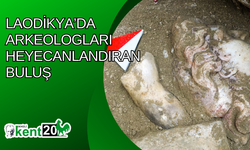 Laodikya’da arkeologları heyecanlandıran buluş