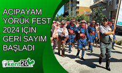 Acıpayam Yörük Fest 2024 için geri sayım başladı