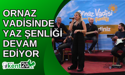 Ornaz Vadisinde yaz şenliği devam ediyor