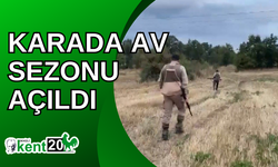 Karada av sezonu açıldı