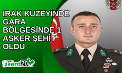 Irak kuzeyinde Gara bölgesinde 1 asker şehit oldu