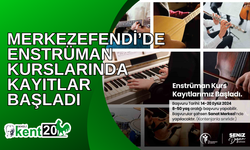 Merkezefendi’de enstrüman kurslarında kayıtlar başladı