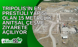 Tripolis’in en prestijli yapısı olan 15 metrelik Anıtsal Çeşme ziyarete açılıyor