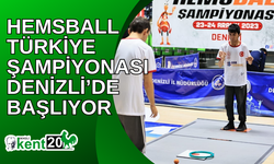 Hemsball Türkiye Şampiyonası Denizli’de başlıyor