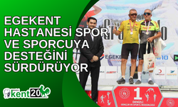 Egekent Hastanesi spor ve sporcuya desteğini sürdürüyor