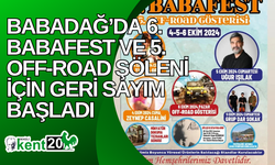 Babadağ’da 6. Babafest ve 5. Off-Road Şöleni için geri sayım başladı