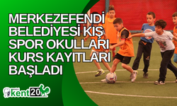 Merkezefendi Belediyesi kış spor okulları kurs kayıtları başladı