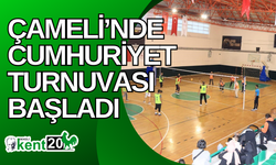 Çameli’nde Cumhuriyet Turnuvası başladı