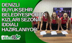 Denizli Büyükşehir Belediyesporun kızları sezona iddialı hazırlanıyor