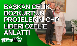 Başkan Çelik, Bozkurt’un projelerini CHP lideri Özel’e anlattı