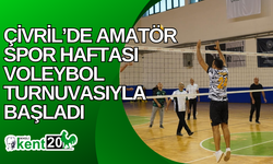 Çivril’de Amatör Spor Haftası voleybol turnuvasıyla başladı