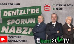 Kent20 TV 17.10.2024 Denizli'de Sporun Nabzı