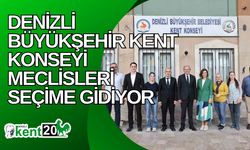 Denizli Büyükşehir  Kent Konseyi meclisleri seçime gidiyor