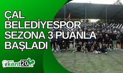 Çal Belediyespor sezona 3 puanla başladı