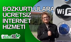 Bozkurtlulara ücretsiz internet hizmeti