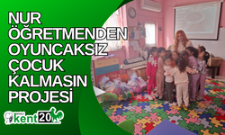 Nur Öğretmenden Oyuncaksız Çocuk Kalmasın Projesi