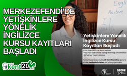 Merkezefendi’de yetişkinlere yönelik İngilizce kursu kayıtları başladı