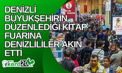 Denizli Büyükşehirin düzenlediği Kitap Fuarına Denizlililer akın etti