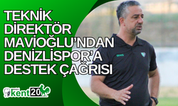 Teknik Direktör Mavioğlu’ndan Denizlispor’a destek çağrısı