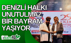 Denizli halkı unutulmaz bir bayram yaşıyor