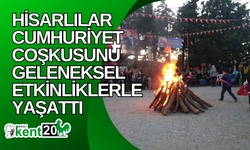 Hisarlılar Cumhuriyet coşkusunu geleneksel etkinliklerle yaşattı