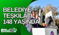 Belediye teşkilatı 148 yaşında