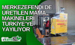 Merkezefendi’de üretilen mama makineleri Türkiye’ye yayılıyor