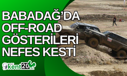 Babadağ’da Off-Road gösterileri nefes kesti