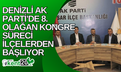 Denizli AK Parti’de 8. Olağan Kongre Süreci ilçelerden başlıyor