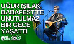 Uğur Işılak, Babafest’te unutulmaz bir gece yaşattı