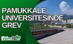 Pamukkale Üniversitesinde grev