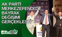 AK Parti Merkezefendi’de bayrak değişimi gerçekleşti