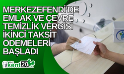 Merkezefendi’de Emlak ve Çevre Temizlik Vergisi ikinci taksit ödemeleri başladı