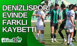 Denizlispor evinde farklı kaybetti